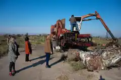 Planta de Reciclado: Se comenzó la compactación de chatarras de autos y motos