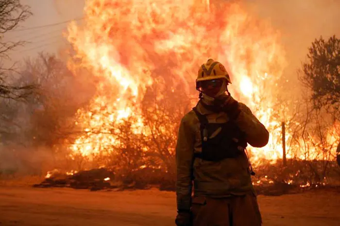 Imparable. Avanza el fuego en Córdoba