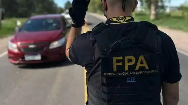 El hombre de 47 años fue detenido por la FPA.