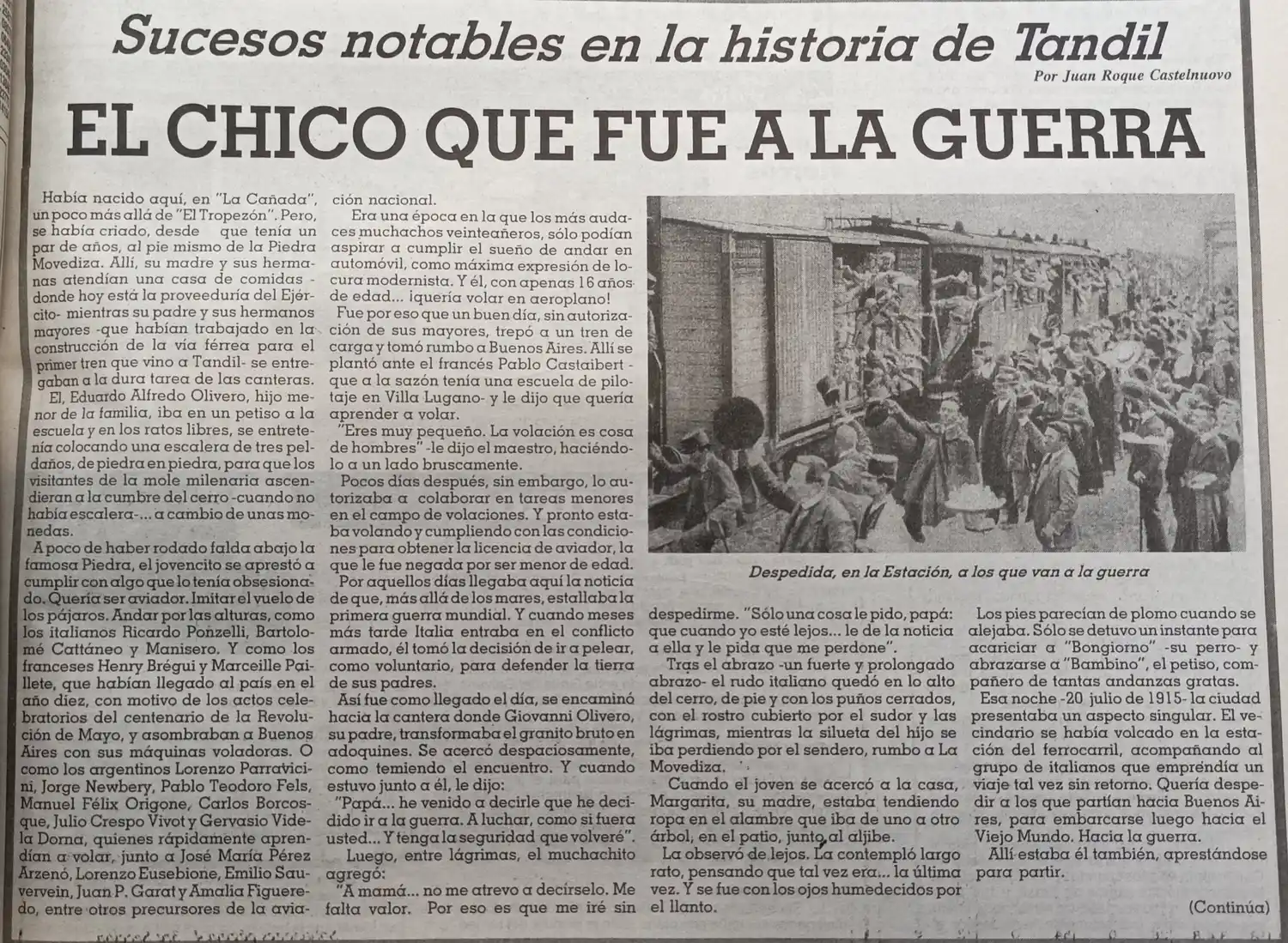 El chico que fue a la guerra - Cap. 1