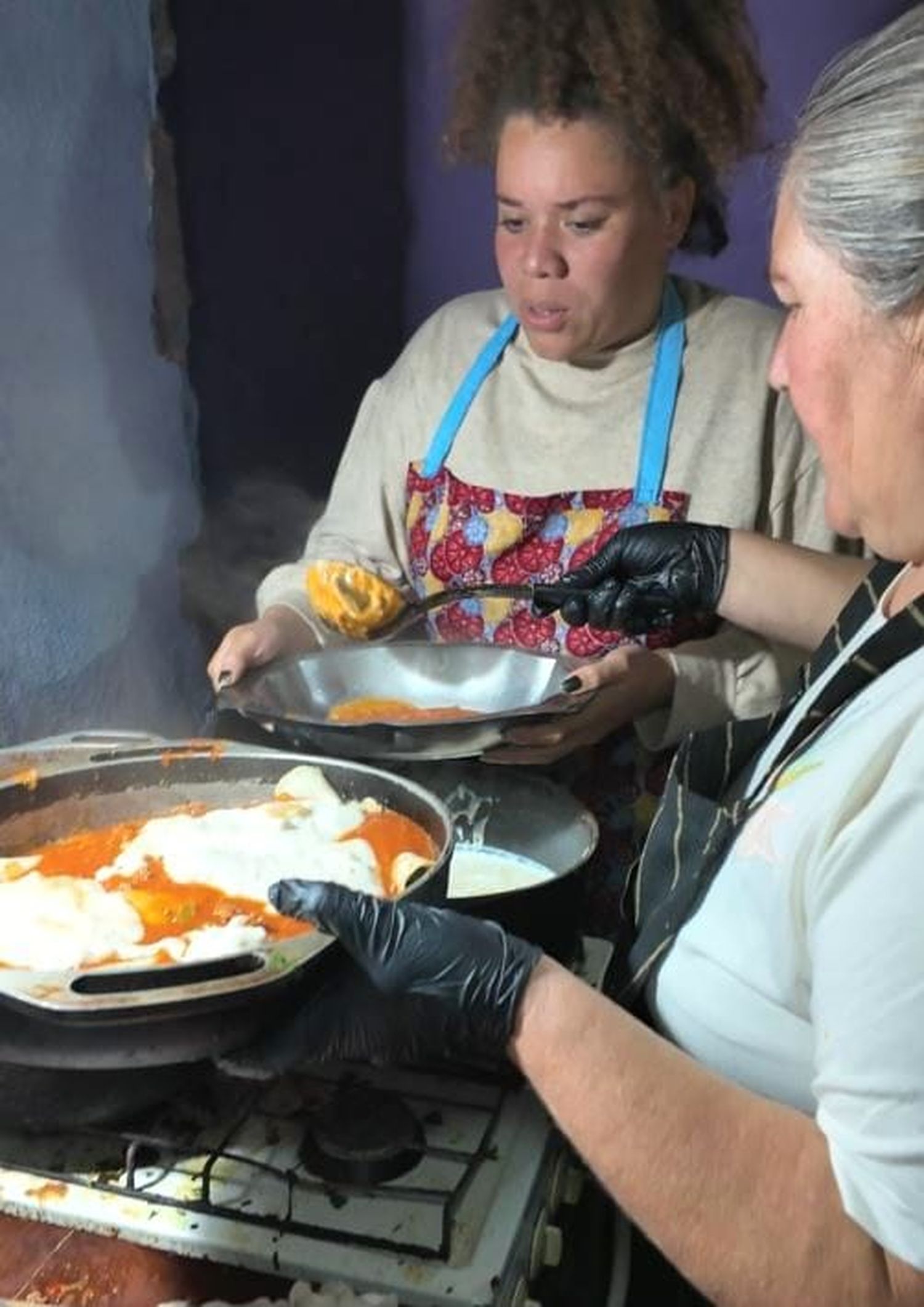 cocinando otra
