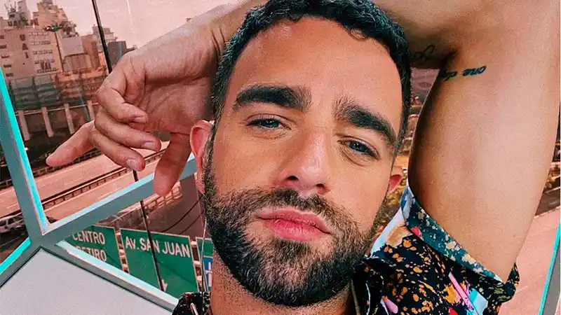 Diego Poggi le contó a su papá que tiene novio