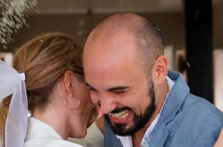 ¡Se casó Abel Pintos!: el romántico álbum de la boda con Mora Calabrese