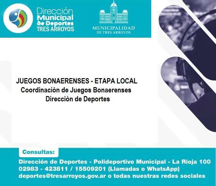 Etapa Local de los Juegos Bonaerenses