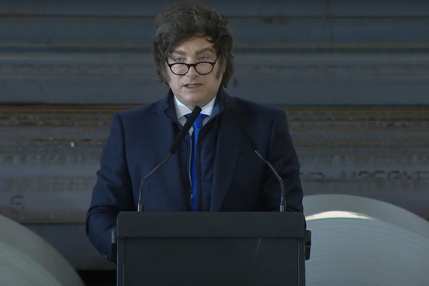 "Hemos logrado un apoyo histórico de EE.UU.", remarcó Milei.