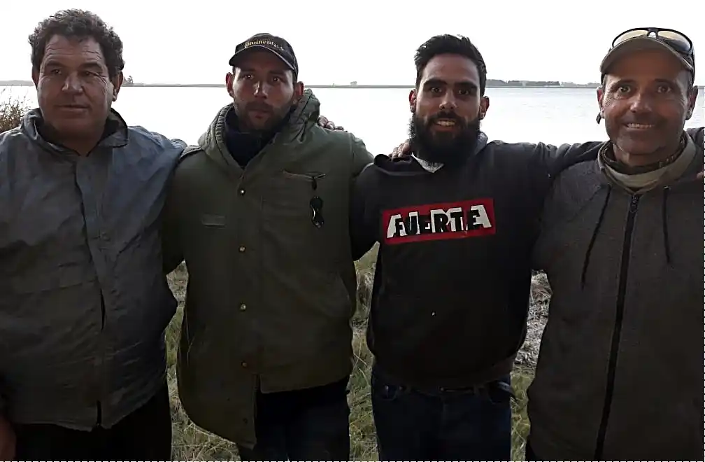 Müller y Miguel, los pescadores destacados