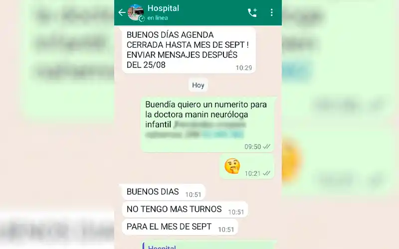 Turnos en el Hospital: “¿Me agarran para la joda?”