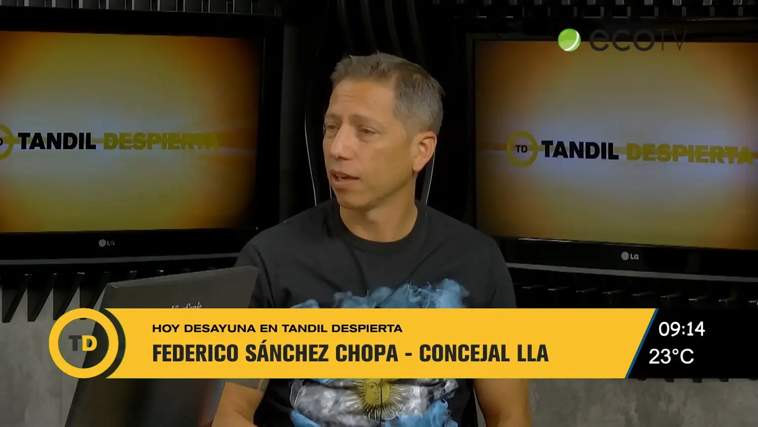 La presentación de Sanchez Chopa ante Karina Milei