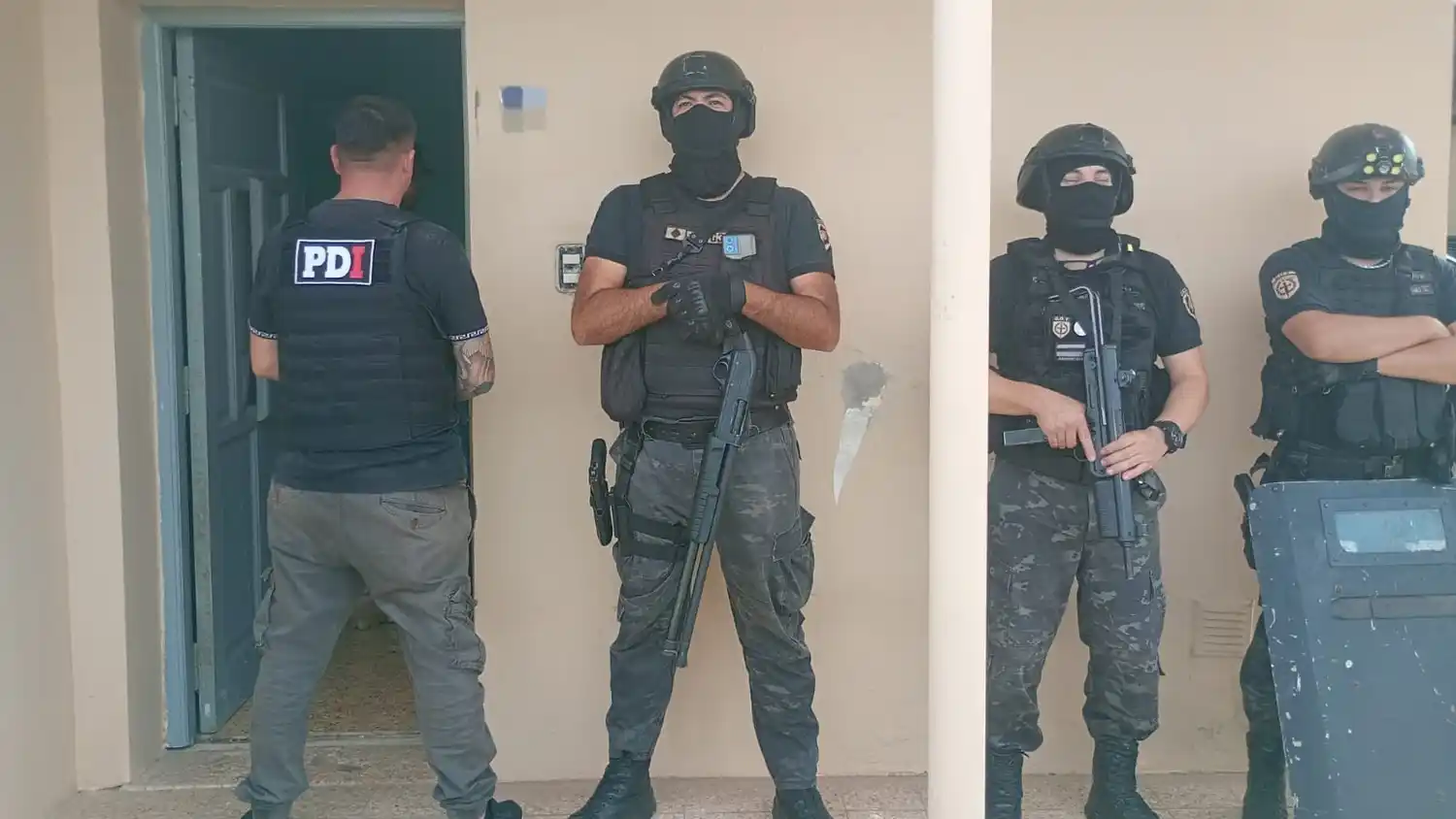 Detuvieron a dos jóvenes por balear a un hombre en Frontera