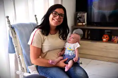 Antonela y Juan, una historia de esperanza: “Ser mamá es todo lo que soñé”