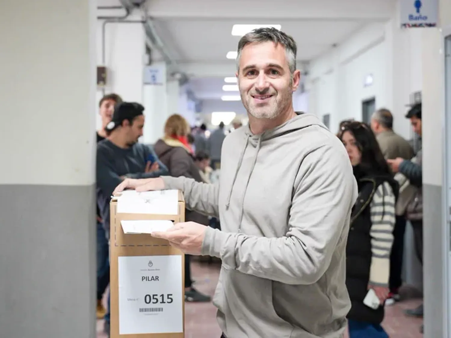 Tremendo baile del intendente Achával en Pilar: Sacó más del 50% de los votos