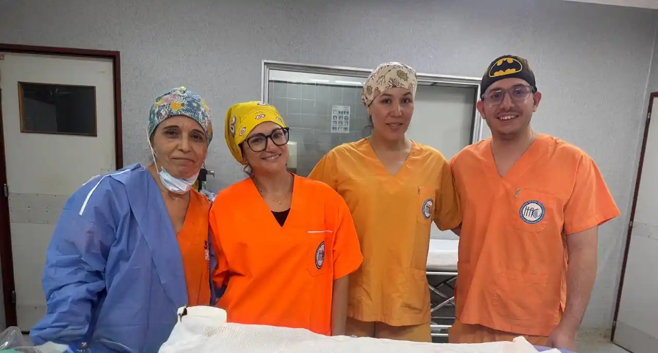 HAC: se realiza por primera vez una compleja intervención de Lipomielomeningocele