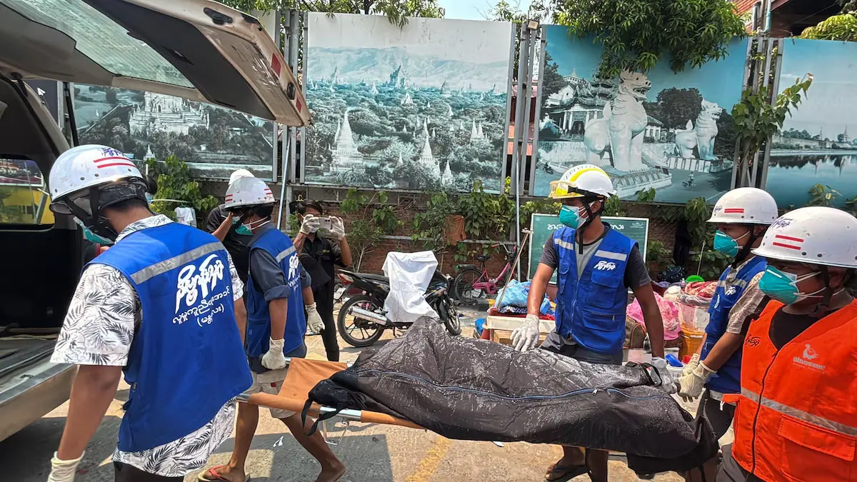 A una semana del terremoto en Myanmar, las autoridades reportaron más de 3.300 muertos y casi 4.800 heridos