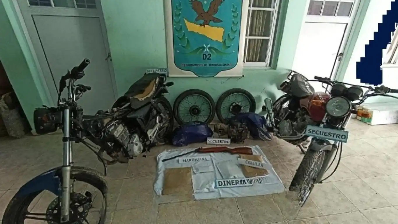 Desarticulan una banda de robamotos: detenidos y múltiples allanamientos