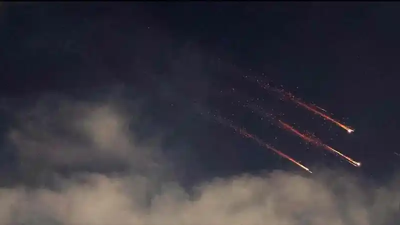 Irán respondió con misiles al ataque de Israel. (Jack Guez/AFP).