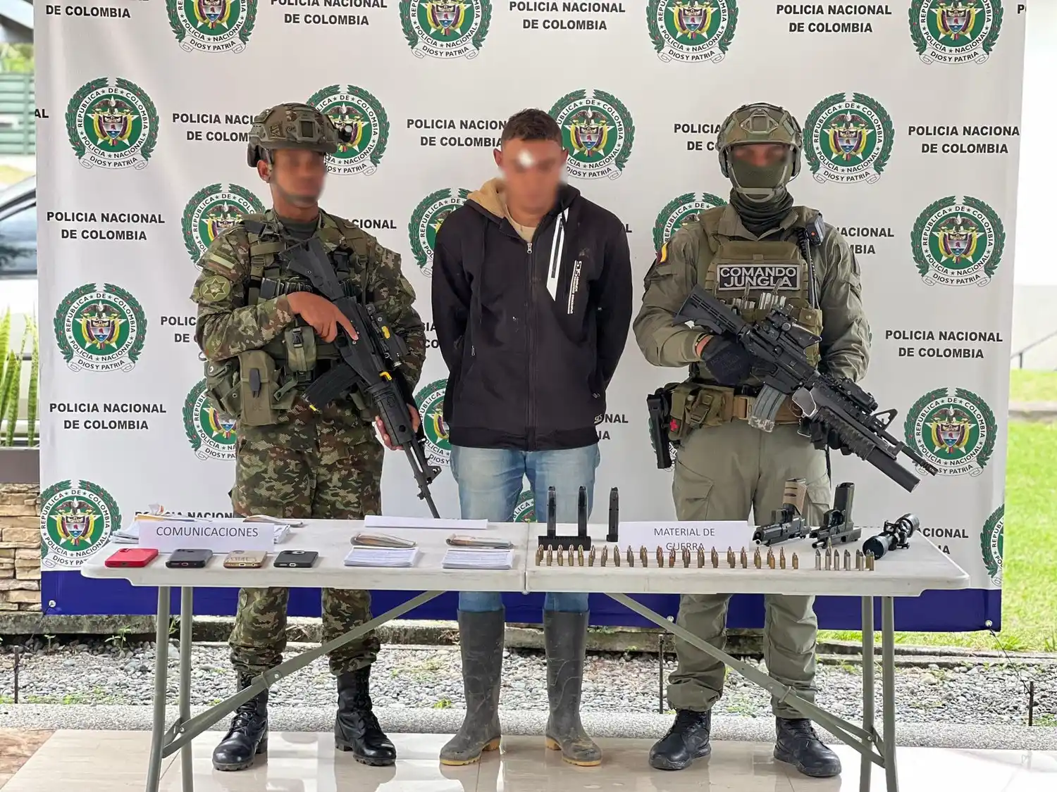 Capturan a cabecilla del Frente 57 de las disidencias de las FARC