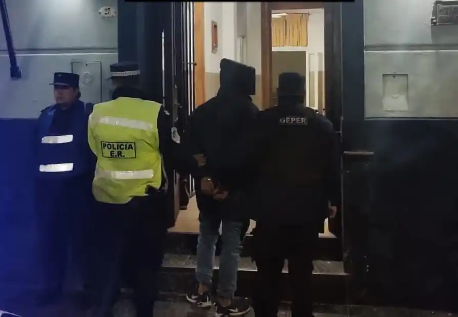 Operativo policial en Ruta 174: Detenido individuo con pedido de captura