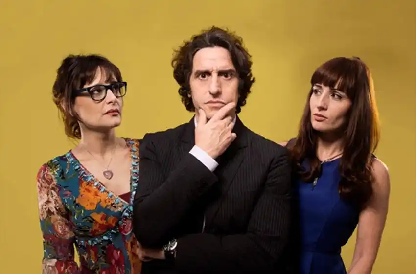 Diego Peretti en Rosario: sesión de terapia sobre tablas