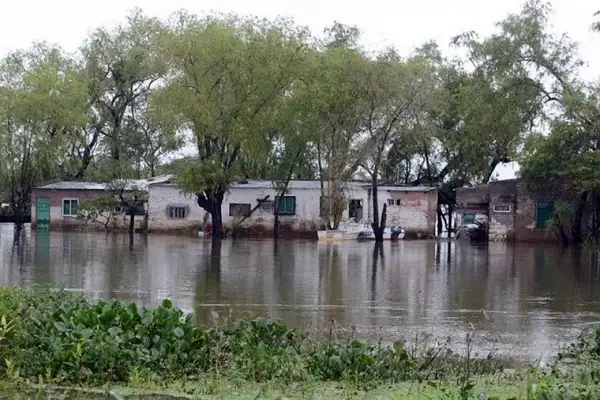 La costa santafesina, en emergencia por la crecida del Paraná 