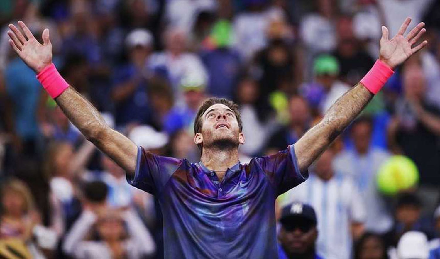 Del Potro, con garra y corazón, a cuartos
