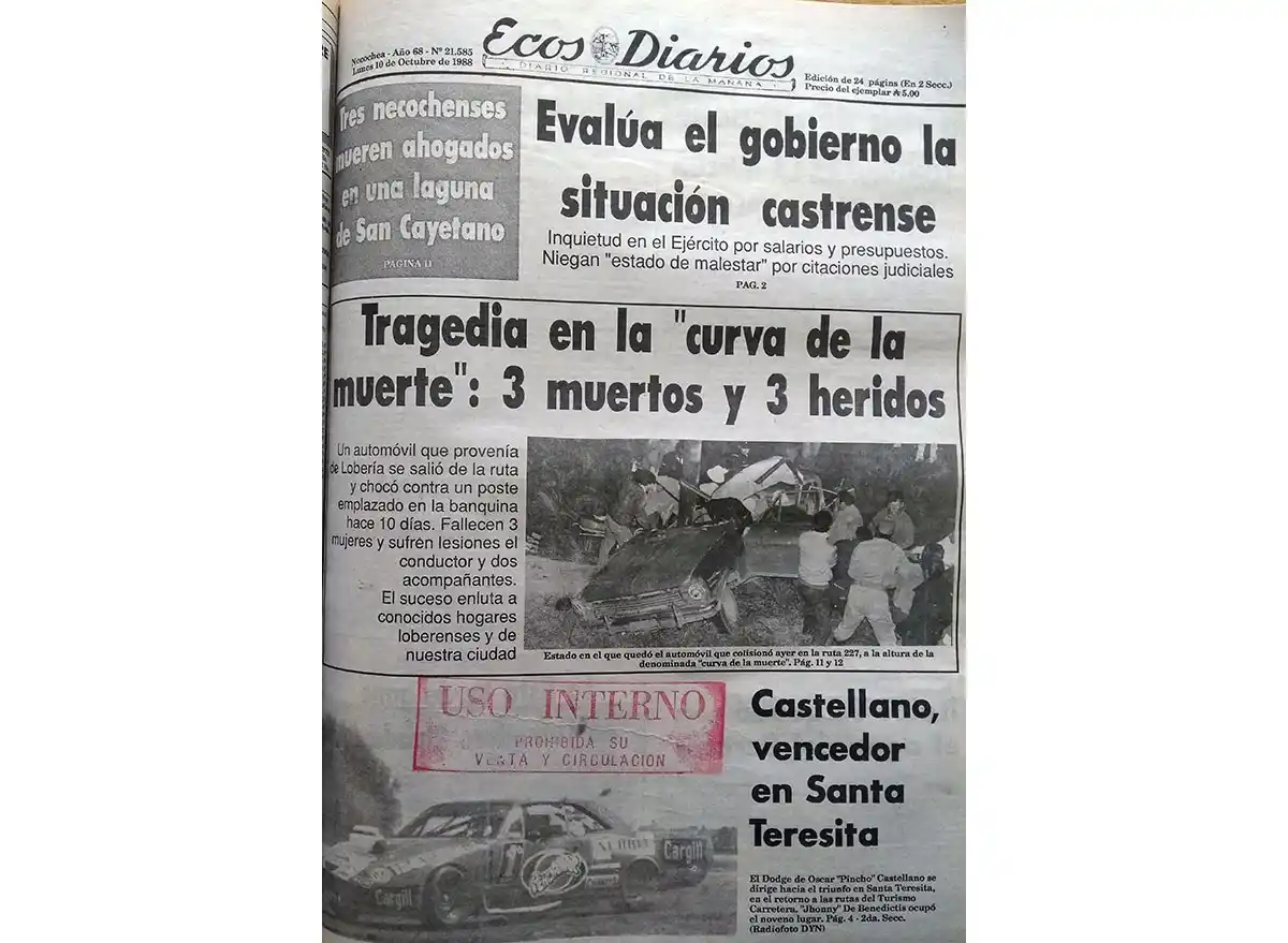 Lunes 10 de octubre de 1988