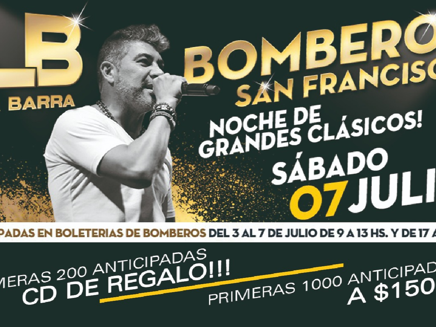 La Barra llega a Bomberos con su clásico de ayer, hoy y siempre