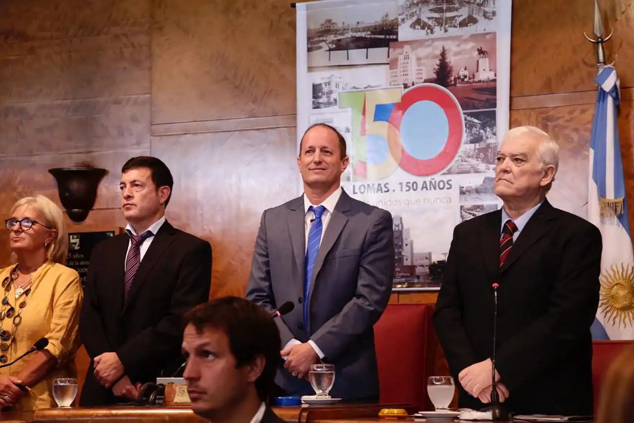 Insaurralde, durante la apertura de sesiones en Lomas de Zamora: “Creemos que hay otro camino que se expresa con políticas concretas”