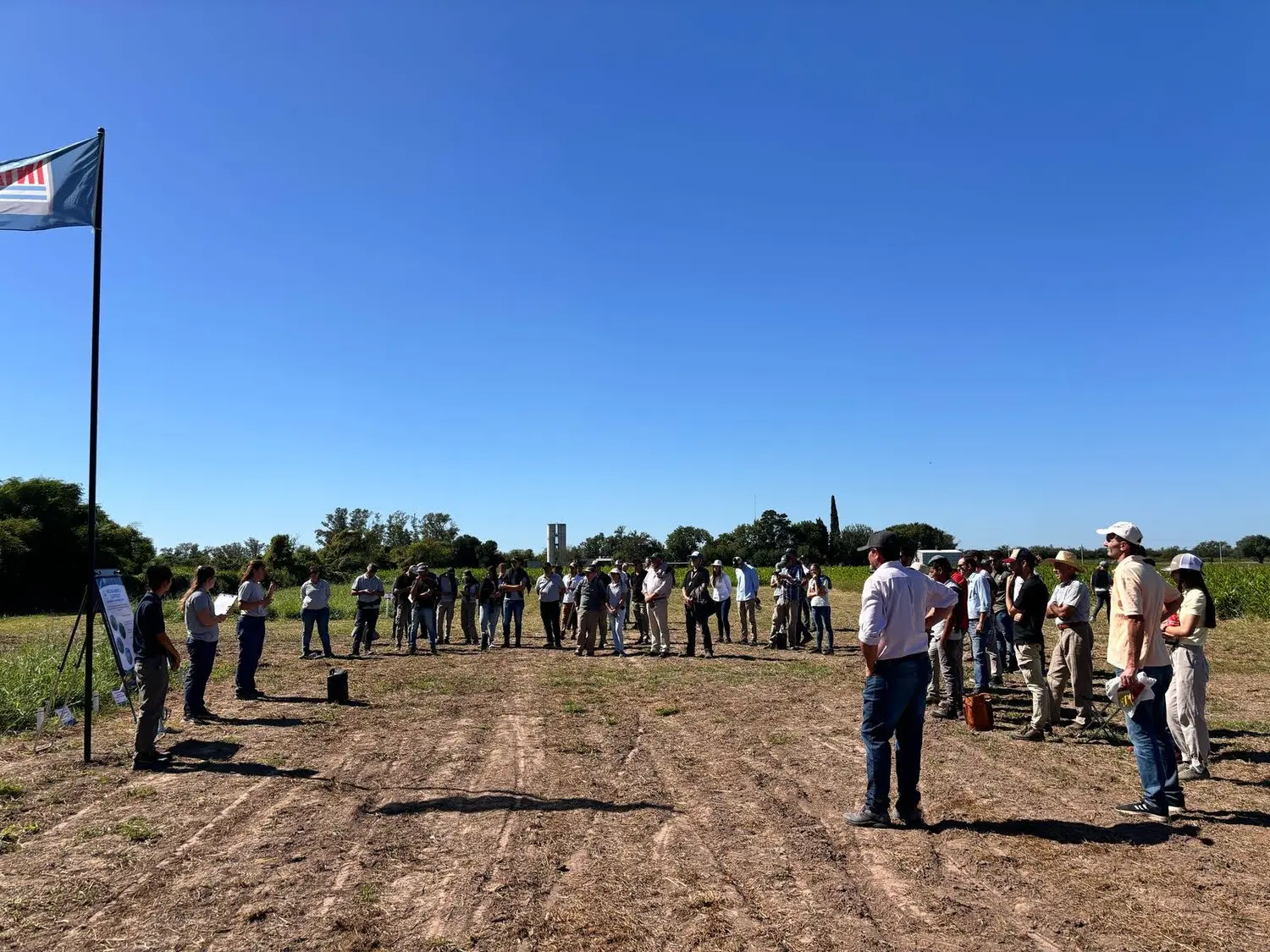 Exitosa jornada a campo de cultivos y forrajes en INTA Rafaela