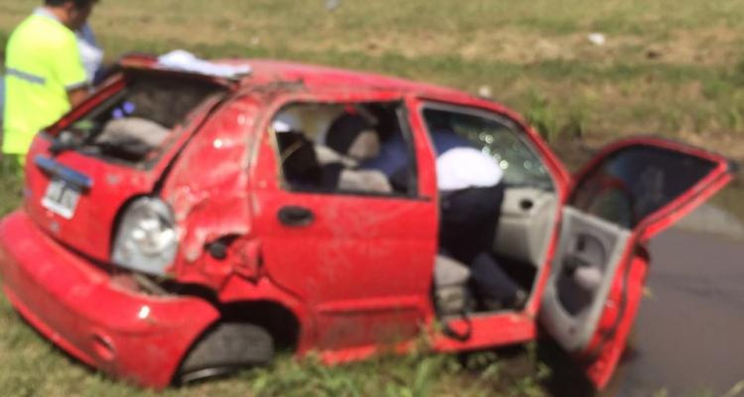 Grave accidente en el km 164 de la Ruta 9