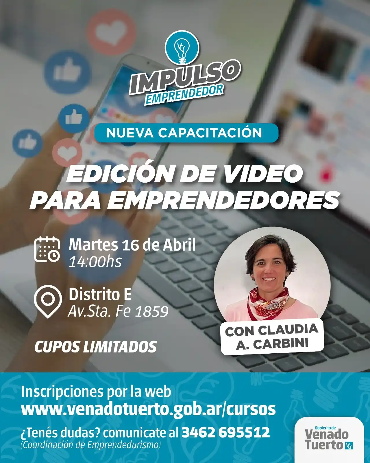 Impulso emprendedor edición de video