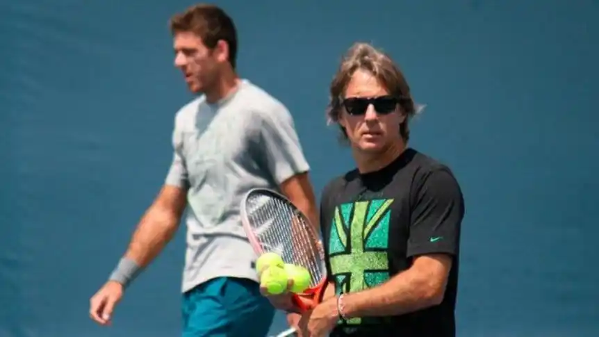 Davín: “Hay algo más de Del Potro jugador”