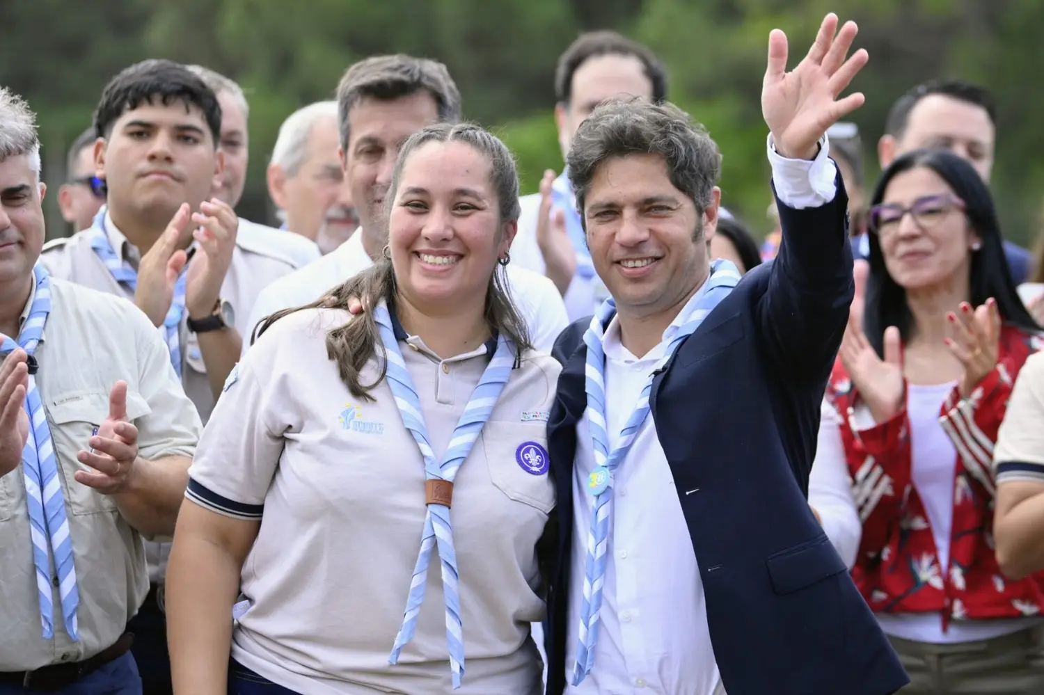 La actividad estuvo centrada en compartir la jornada con los jóvenes.