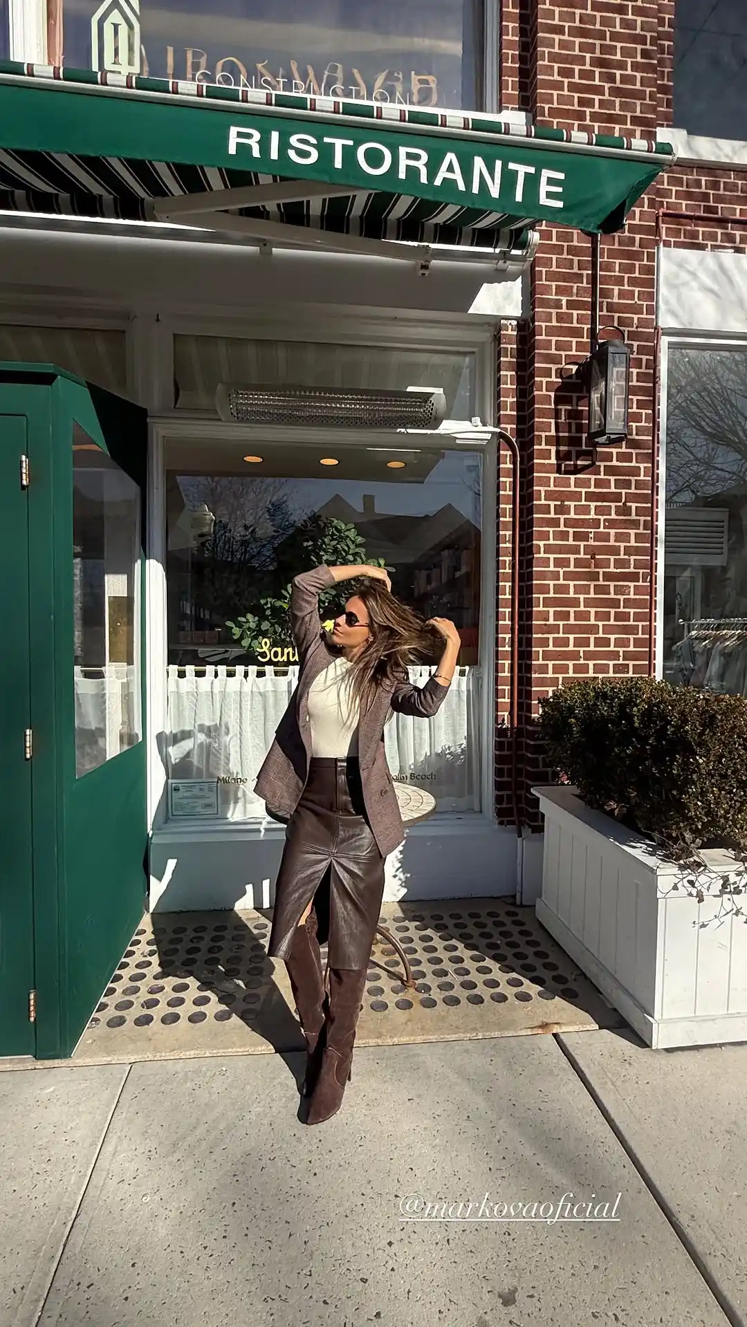 La modelo y conductora compartió en redes sociales imágenes de su viaje a la Gran Manzana - 6