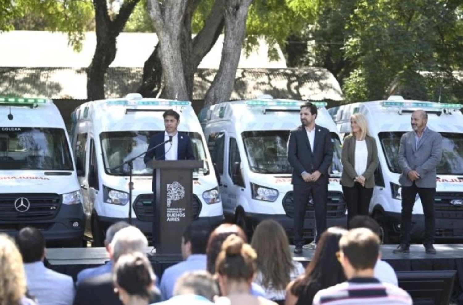La Provincia entregó 199 nuevas ambulancias que fortalecerán la gestión de emergencias bonaerense