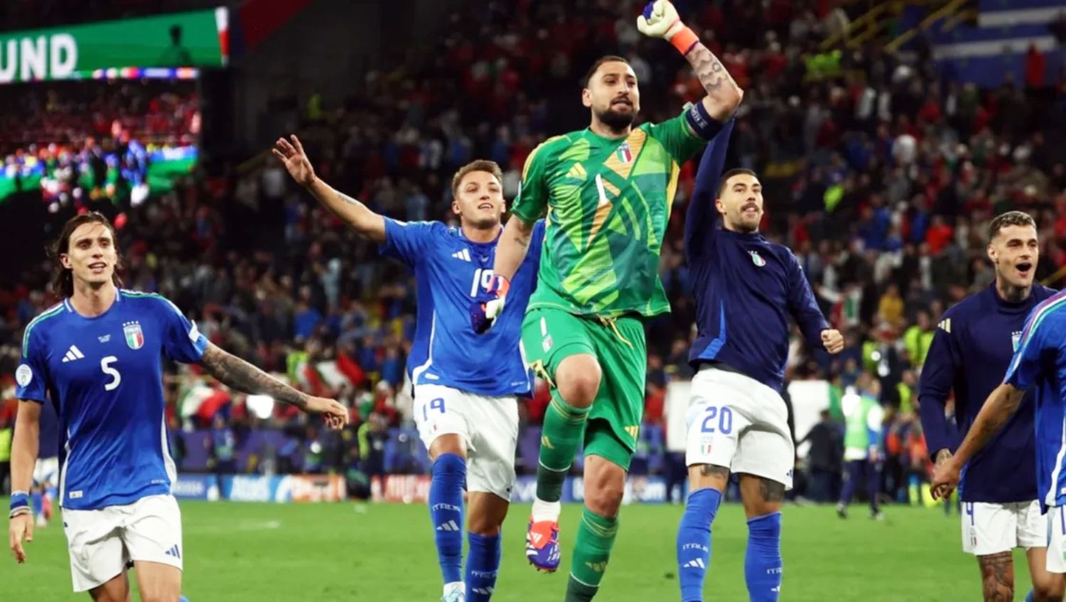 Eurocopa: Italia derrotó a Albania 2 a 1