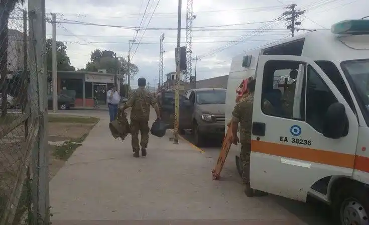Tragedia en ejercicio militar en Azul: Un muerto y cuatro heridos
