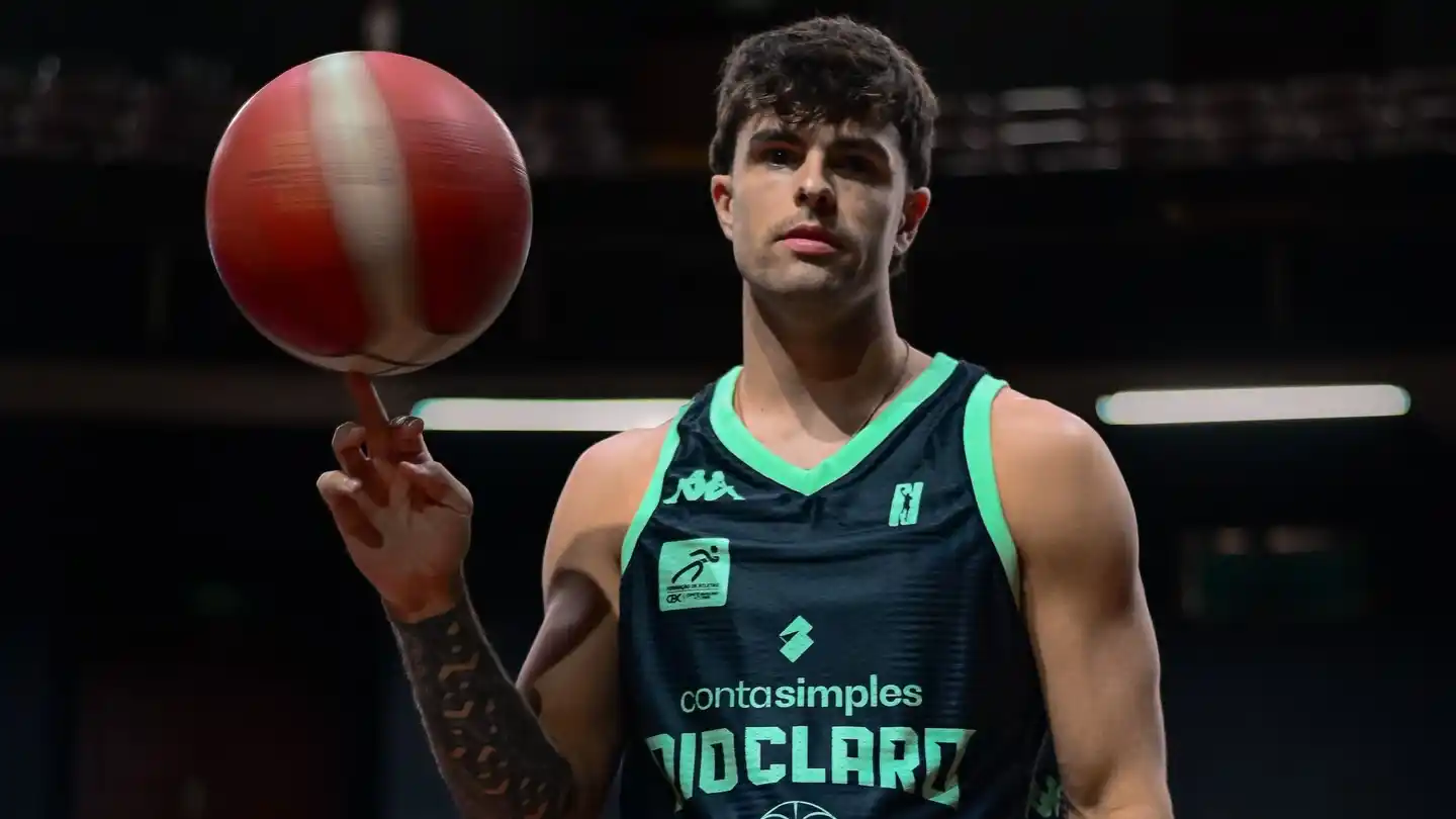 Fermín Thygesen, el base de 28 años que tuvo una buena temporada en Río Claro de San Pablo, en la máxima categoría del básquet de Brasil