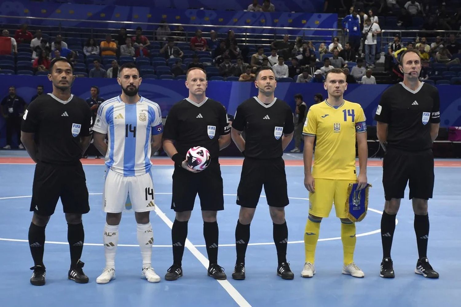 Argentina vs Ucrania. Mundial de Futsal 2024