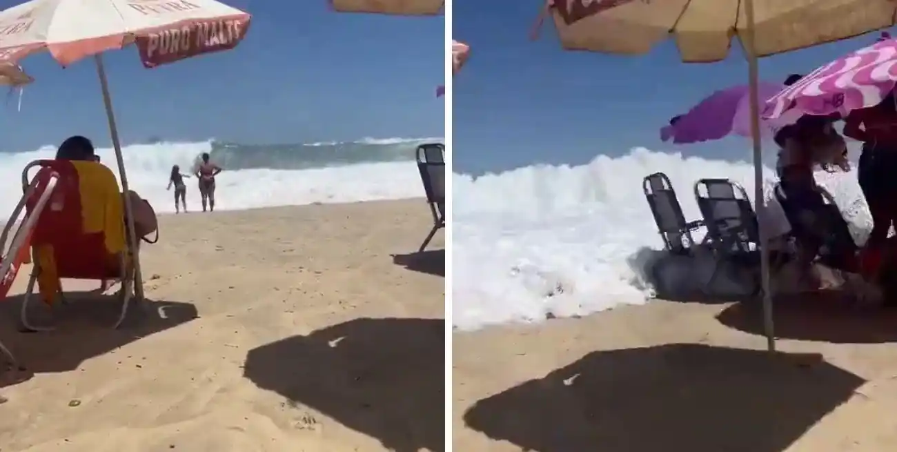 Las imágenes se viralizaron al instante.