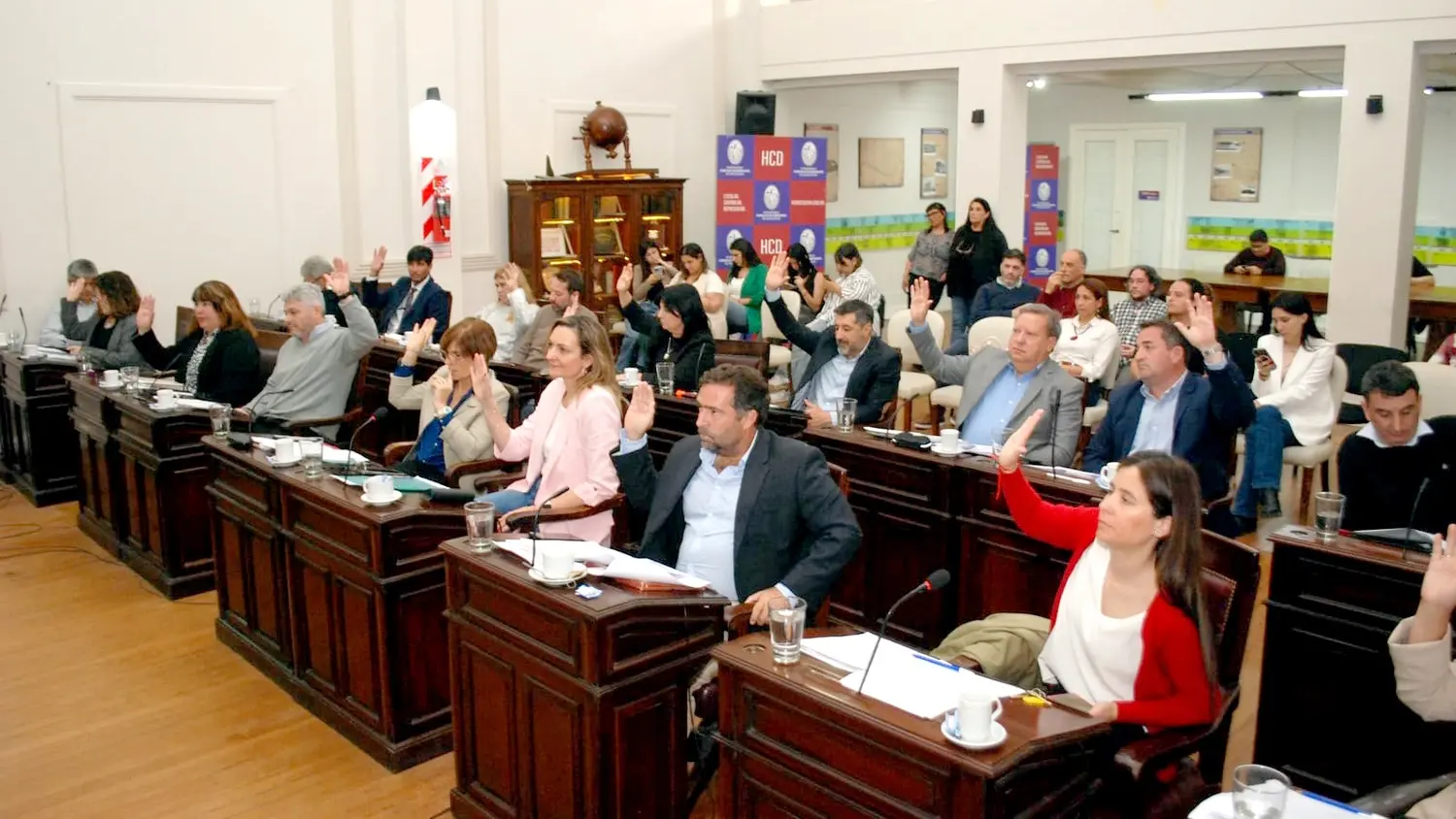 Informes. Fueron varios pedidos los solicitados por los bloques opositores.