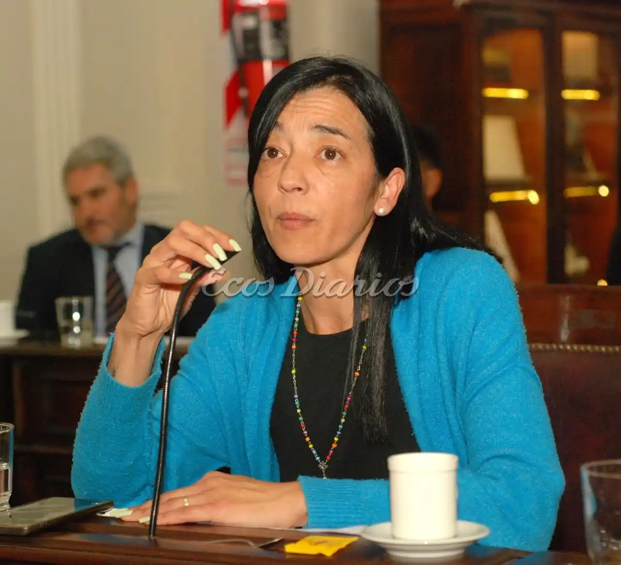 Andrea Cáceres. Titular del Organismo Provincial de niñez y adolescencia