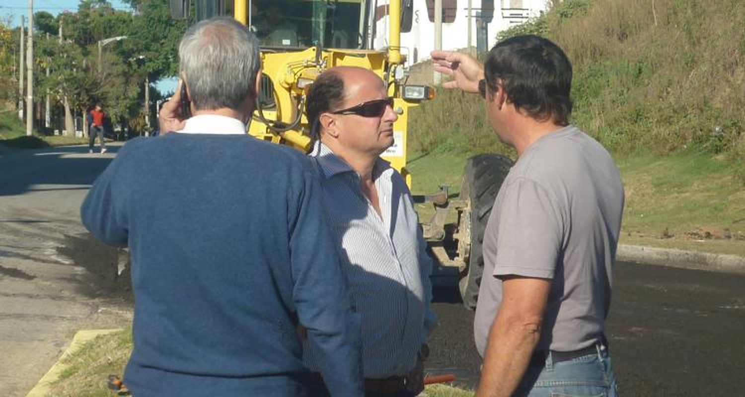 Guacone supervisó las obras de Rómulo Naón