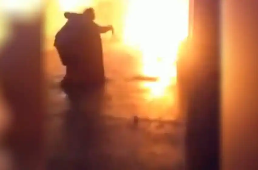 Se filtraron fuertes imágenes del motín en la cárcel de Coronda