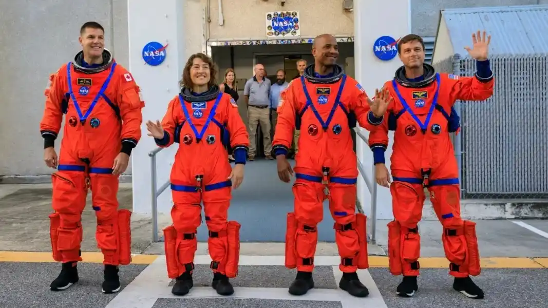 Los cuatro astronautas que irán a la misión Artemis II