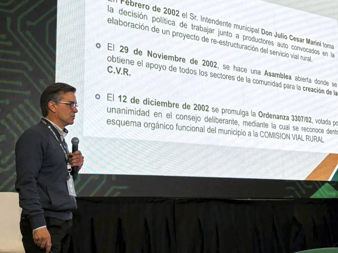 Benito Juárez presente en el XXXIII Congreso Aapresid