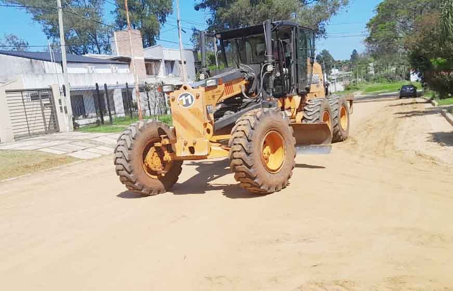 Programa de arreglo y bacheo de calles