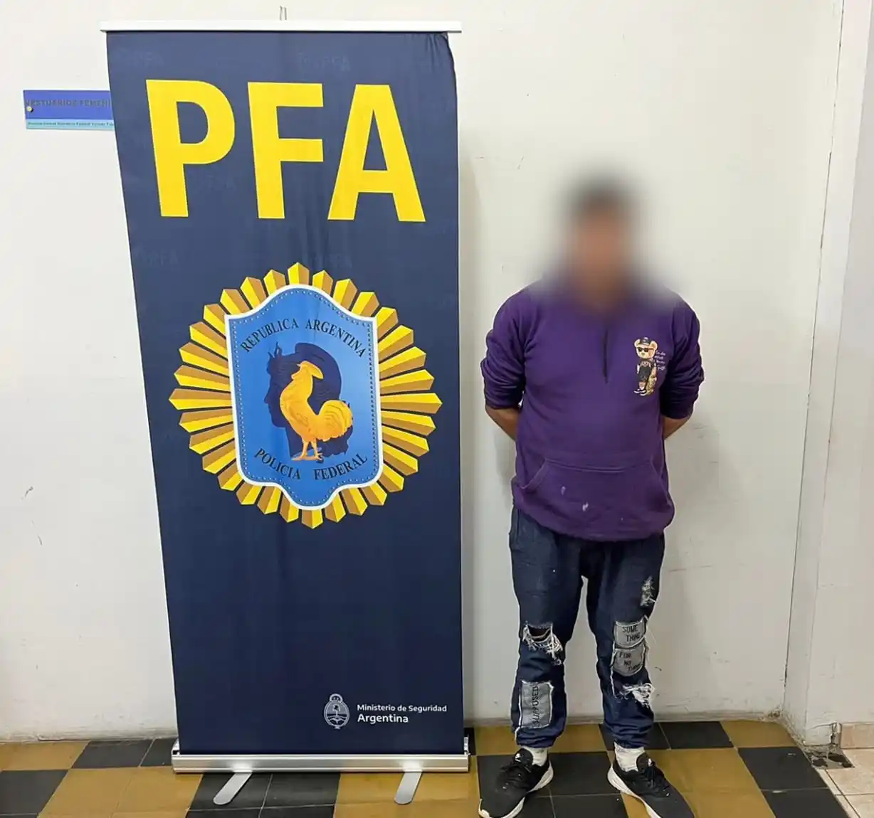 El sujeto fue detenido en la jornada del miércoles.