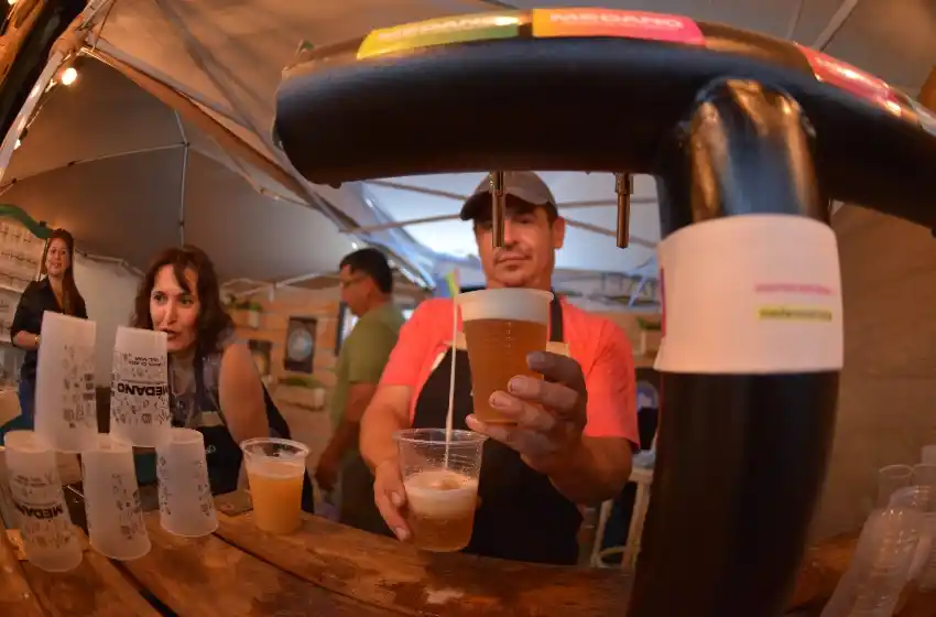 Fiesta Nacional de la Cerveza Artesanal: el patio cervecero