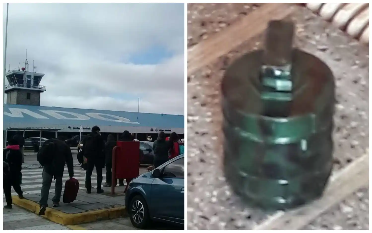 Pánico en el Aeropuerto de Mar del Plata por un "artefacto sospechoso": Era un picador de marihuana