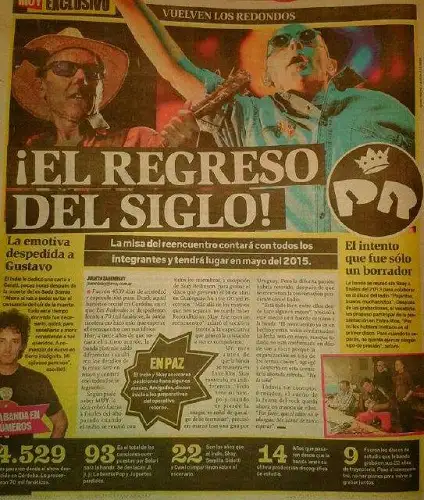 El rumor de la vuelta de Los Redondos fue desmentido por la Negra Poly